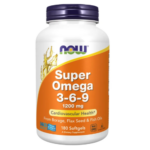 Super Omega 3-6-9 120mg - 180 softgel / Now