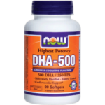 Omega 3 DHA-500 - 90 softgels / Now