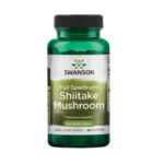 Full Spectrum Shiitake Mushroom 500mg - 60 capsulas / Swanson