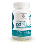 Vitamina D3 Plus Vegana - 60 capsulas / Wellplus