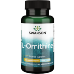L-Ornitina 500mg - 60 caps / Swanson