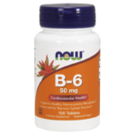 Vitamina B-6 50mg 100 cap Now