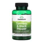 Curcuma Activada con Pimienta Negra - 90 caps / Swanson