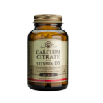 Citrato de Calcio con Vitamina D3 - 60 tabletas / Solgar