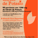 Citrato de Potasio - 108g / Dulzura Natural