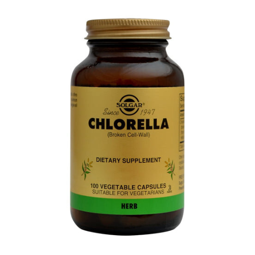4f311aab-9715-4428-a5b9-1c4e7b465f75.png Chlorella - 100 caps / Solgar - Imagen 1
