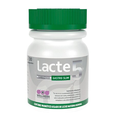 0b9fad1d-e414-4762-a55f-145239544810.jpg Probióticos Gastro Slim Lacte5 - 30 capsulas / Wellness - Imagen 1