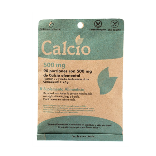 1182e91f-7120-11ea-8d93-0603130a05b8.png Calcio 500mg - 112.5grs / Dulzura Natural - Imagen 1