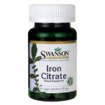 Citrato de hierro 60 capsulas Swanson