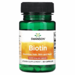 Biotin 5000mcg - 30 capsulas / Swanson‎