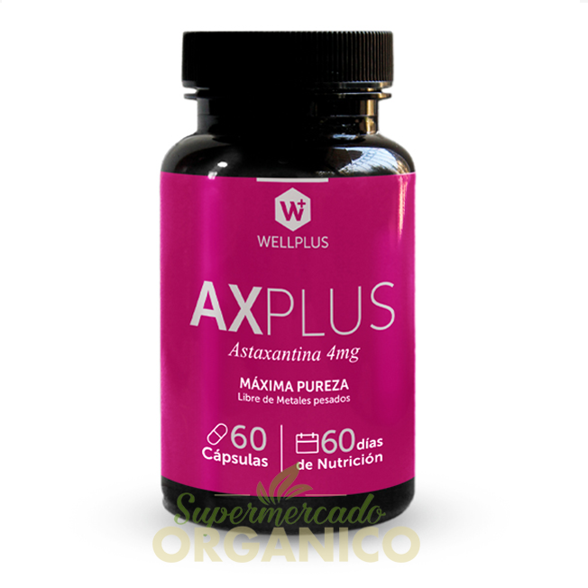 2a632185-711f-11ea-8d93-0603130a05b8.png AxPlus Astaxantina 4mg - 60 Capsulas / WellPlus - Imagen 1