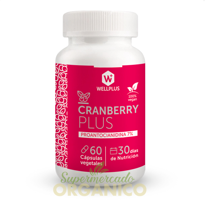 2a692b14-711f-11ea-8d93-0603130a05b8.png Cranberry Plus - 60 capsulas / Wellplus - Imagen 1