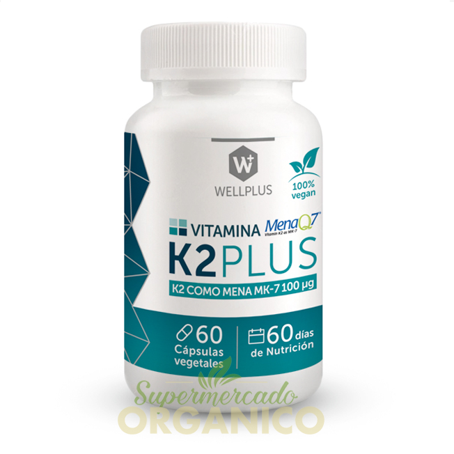 2a6d28bf-711f-11ea-8d93-0603130a05b8.png Vitamina K2 Plus - 60 capsulas / Wellplus - Imagen 1