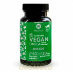 Omega 3 Vegano DHA 600 - 60 capsulas / Wellplus