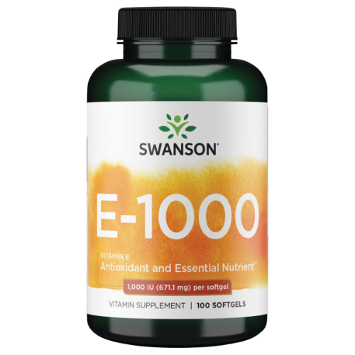 2fab7a34-dc48-4f45-aae2-0296824f5df4.png Vitamina E 1000ui - 100 softgels / Swanson - Imagen 1