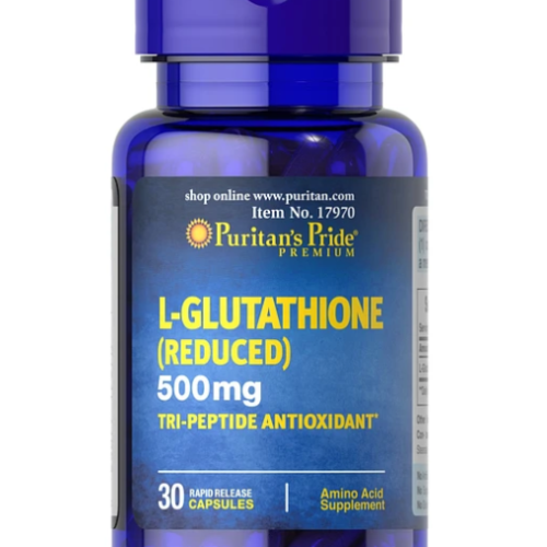 32b7161c-8081-4e85-ab55-fe30b6879359.png L-Glutathione 500mg - 30 capsulas / Puritan´s Pride - Imagen 1