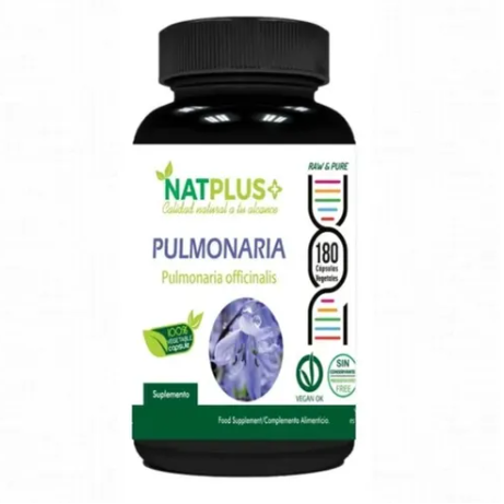 38007367-390c-4a68-9ddf-aa91ebef5f2b.png Pulmonaria - 180 Capsulas / Natplus - Imagen 1