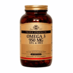 Omega 3 Triple Strength 950mg - 100 Softgel / Solgar