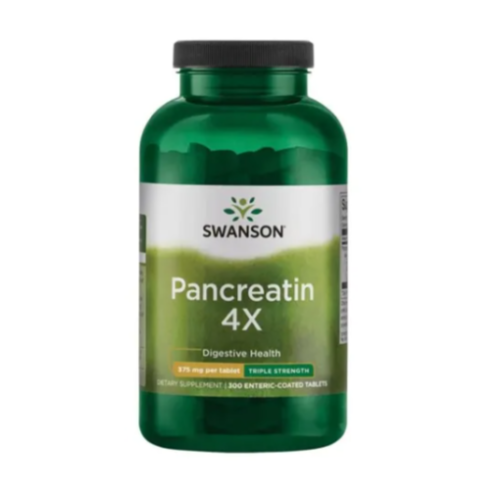3aaff5a4-ce33-423b-a1dc-3ba4a79a2c06-1.png Pancreatin 4X 375mg - 300 tabletas / Swanson - Imagen 1
