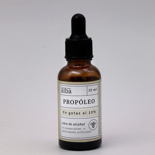 3d43992d-711e-11ea-8d93-0603130a05b8.png Propoleo en Gotas al 10% - 35ml / Del Alba - Imagen 1