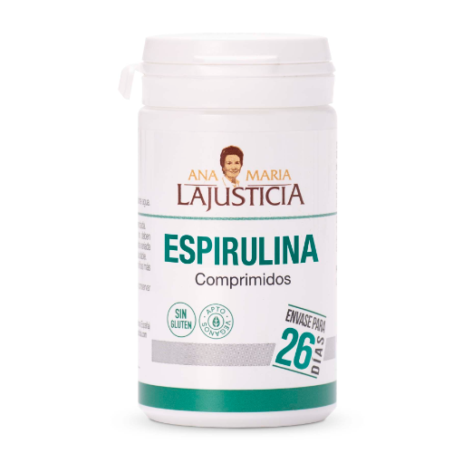 477fee06-dfc7-402f-952d-2383cebce3bd.png Spirulina - 160 comprimidos / Ana Maria Lajusticia - Imagen 1