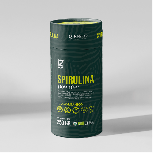 529e3638-80d1-45a8-b9c6-87a272b74f86.png Spirulina en Polvo - 250g / Ri & Co - Imagen 1