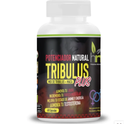 52b43cb8-711f-11ea-8d93-0603130a05b8.png Tribulus Plus + Maca - 60 capsulas / Health Natural - Imagen 1