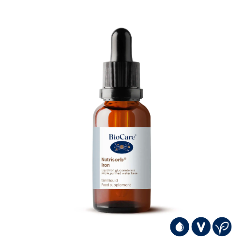5ab802cf-711f-11ea-8d93-0603130a05b8.png Nutrisorb Liquid Iron - 15ml / BioCare - Imagen 1