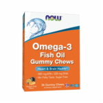 Omega-3 Masticable Sabor Maracuya - 36 Gomitas / Now