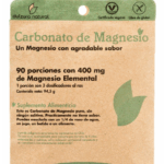 Carbonato de Magnesio 400mg - 104grs / Dulzura Natural