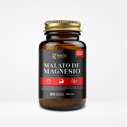 62b2b6ff-ef75-4c36-a93d-bb22f6113149.png Malato de Magnesio 500mg - 90 caps / Ri & Co - Imagen 1
