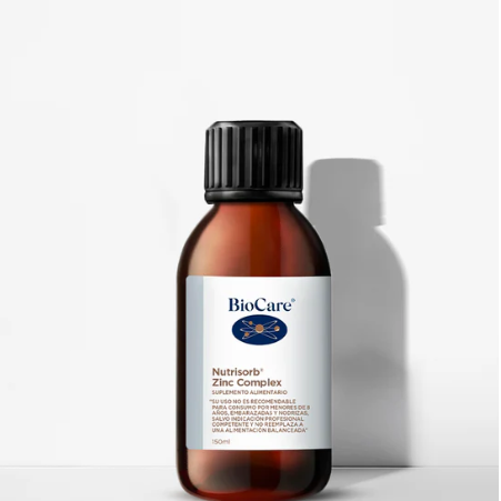 69aae42c-f4ef-4071-aa9c-be3c94955b9e.png Nutrisorb Zinc Complex - 150ml / BioCare - Imagen 1