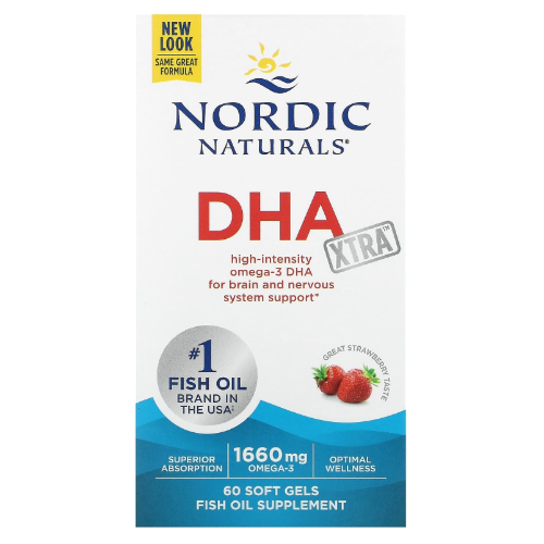 6c69e60b-8370-40f9-8b78-1a86b71bf2d1.png DHA XTRA 1660mg - 60 softgels / Nordic Natural´s - Imagen 1
