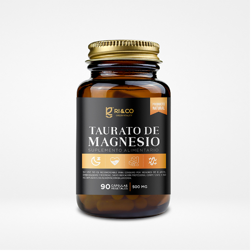 95cb7c35-42ce-4764-a009-a53418c5b1df.png Taurato de Magnesio 500mg - 90 caps / Ri & Co - Imagen 1