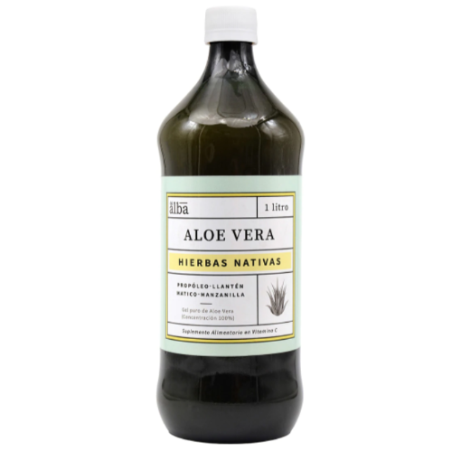 b31778a3-711e-11ea-8d93-0603130a05b8.png Aloe Vera Hierbas Nativas Gel - 1l / Del Alba - Imagen 1