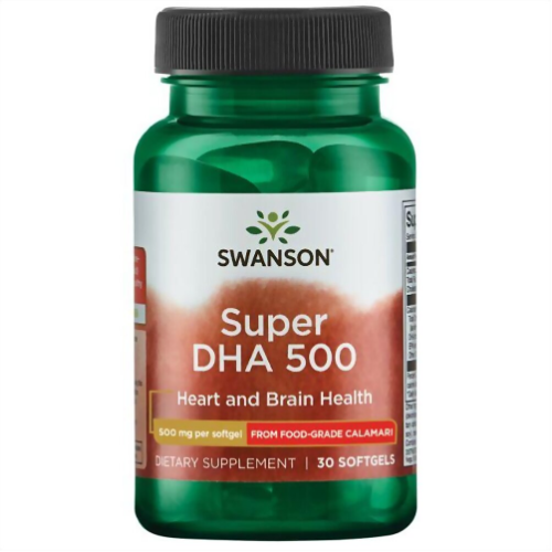 b405b788-882f-45b0-bdb7-b97688df0721.png Super DHA 500 - 30 softgels / Swanson - Imagen 1