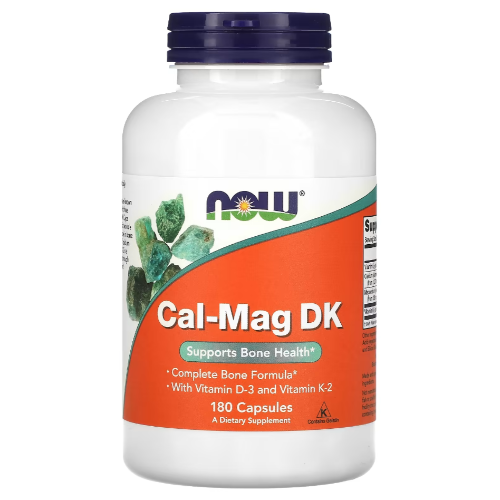 bd430721-f385-461c-ae22-5f9271fb77cd.png Calcio Magnesio Vitamina D3+K2 - 180 capsulas / Now - Imagen 1