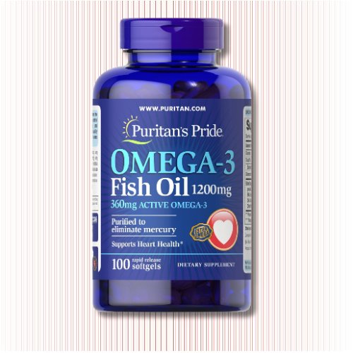 c06d1927-5106-4c04-8a17-0cee73573dae.png Omega 3 1200mg - 100 softgels / Puritan´s Pride - Imagen 1