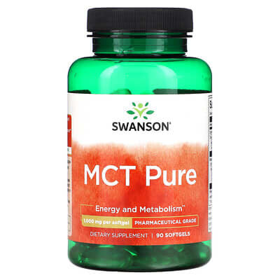 c0ca51de-28fd-48f4-951e-590ced9a1257.jpg MCT Pure 1000mg - 90 softgels / Swanson - Imagen 1