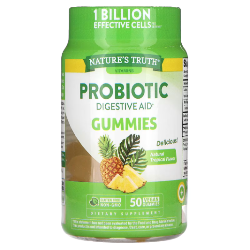 c428d8b1-ab2f-4e58-b238-00c7e74bbef4.png Probiotico Gummies - 50 gomitas / Nature's Truth - Imagen 1