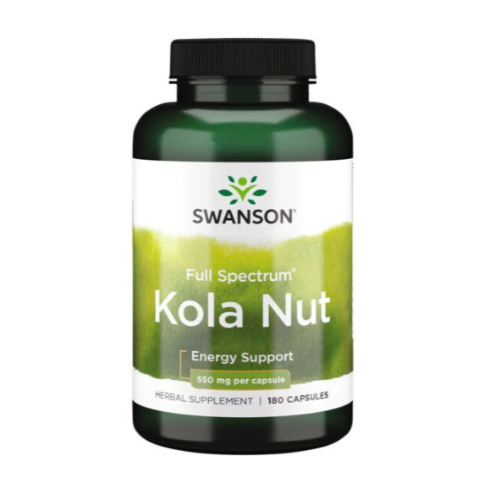 ceb6b65a-085c-4dac-b1a5-98af05817cf8.png Kola Nut 550mg - 180 capsulas / Swanson - Imagen 1