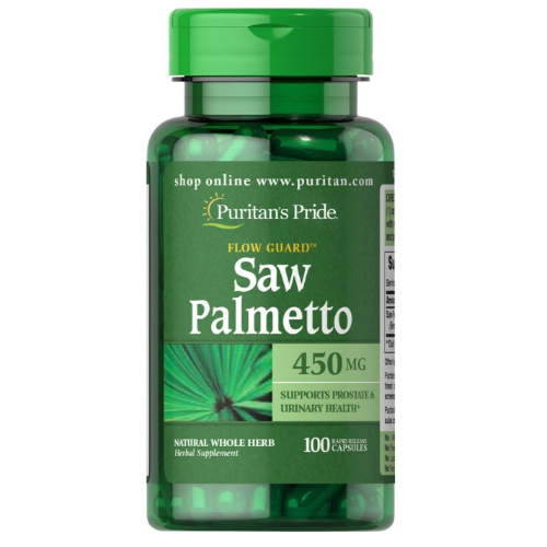 d203f0c5-944a-48fd-b28d-e6224a950fbc.png Saw Palmetto 450mg - 100 caps / Puritan ́s Pride - Imagen 1