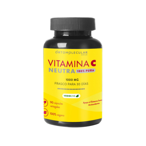 def2bc17-2304-436a-ae8f-8a840bba2ba5.png Vitamina C Neutra 1000mg - 90 capsulas / Ortomolecular - Imagen 1