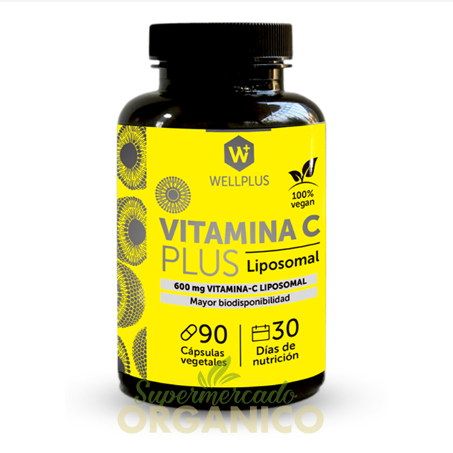 e4c3940b-711f-11ea-8d93-0603130a05b8.png Vitamina C Plus Liposomal 1000mg - 90 capsulas / Wellplus - Imagen 1