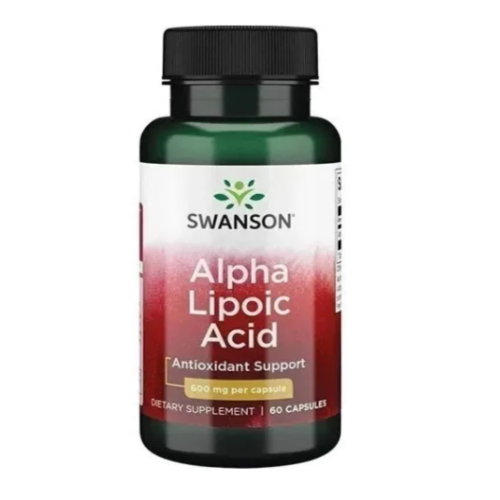 eb6530af-b959-4da2-882c-15ea71e1bd46.png Acido Alfa Lipoico 600mg - 60 capsulas / Swanson - Imagen 1