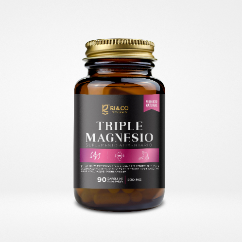 f04046e5-9bf0-4a48-b5db-68d13f7abede.png Triple Magnesio 500mg - 90 caps veg / Ri & Co - Imagen 1