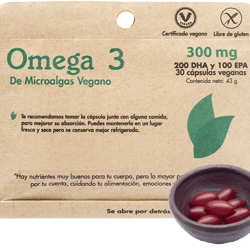 f0afeddd-711f-11ea-8d93-0603130a05b8.png Omega 3 Vegano - 30 caps / Dulzura Natural - Imagen 1