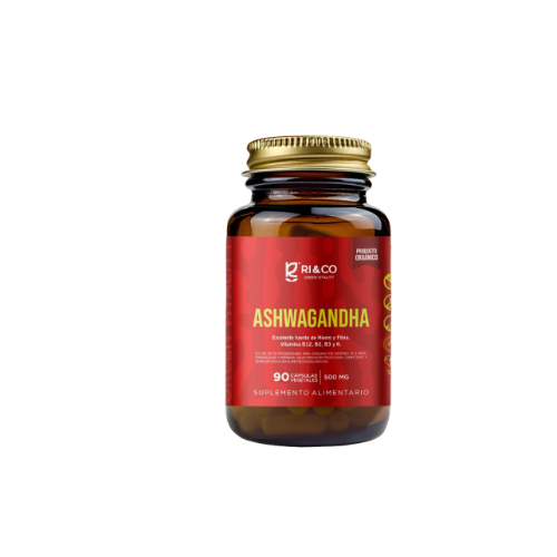 f6f73254-ec5e-43d4-8b3c-a7bf961942b7.png Ashwagandha 500mg - 90 capsulas / Ri & Co - Imagen 1