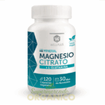 Magnesio Citrato (+ L-Glutamina) - 120 capsulas / Wellplus