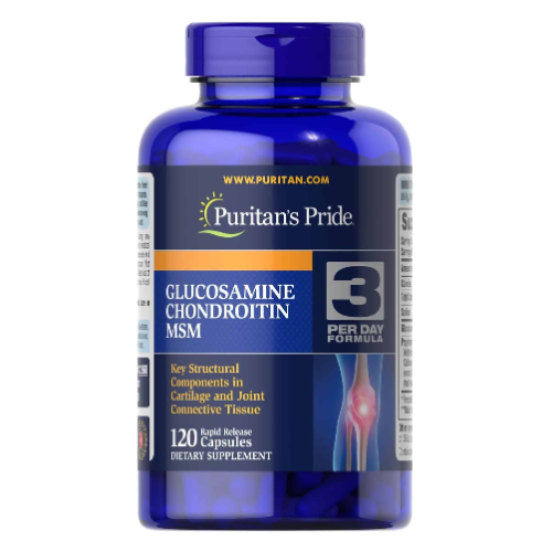 81b71e04-7eec-45be-bea5-a4cde5ff6063.png Glucosamina Condroitina MSM - 120 capsulas / Puritan’s Pride - Imagen 1